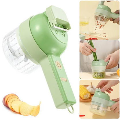 4-In-1 Kitchen Electric Cutter Set