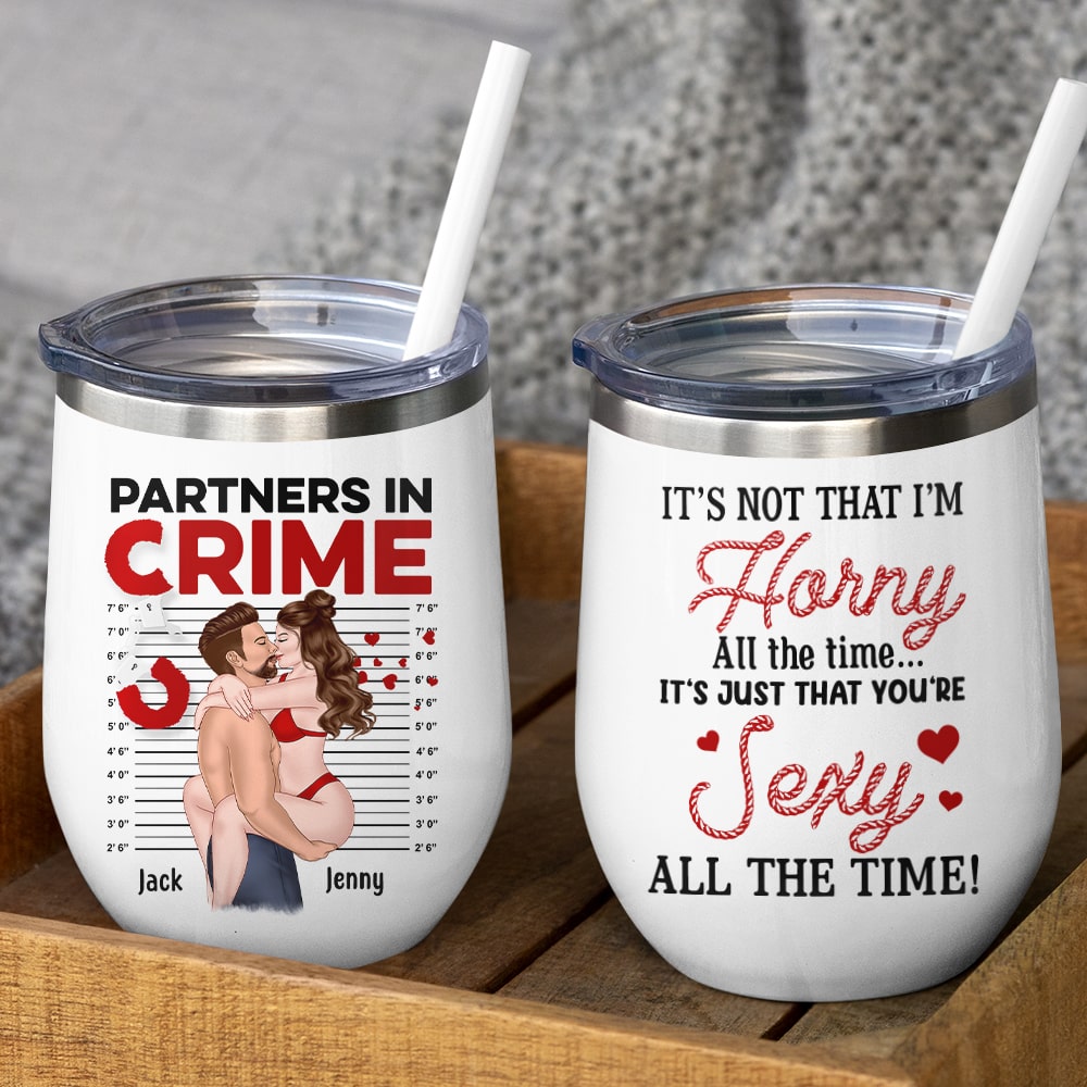 It's Not That I'm Horny All The Time - Personalized Couple Mug - Gift For Couple
