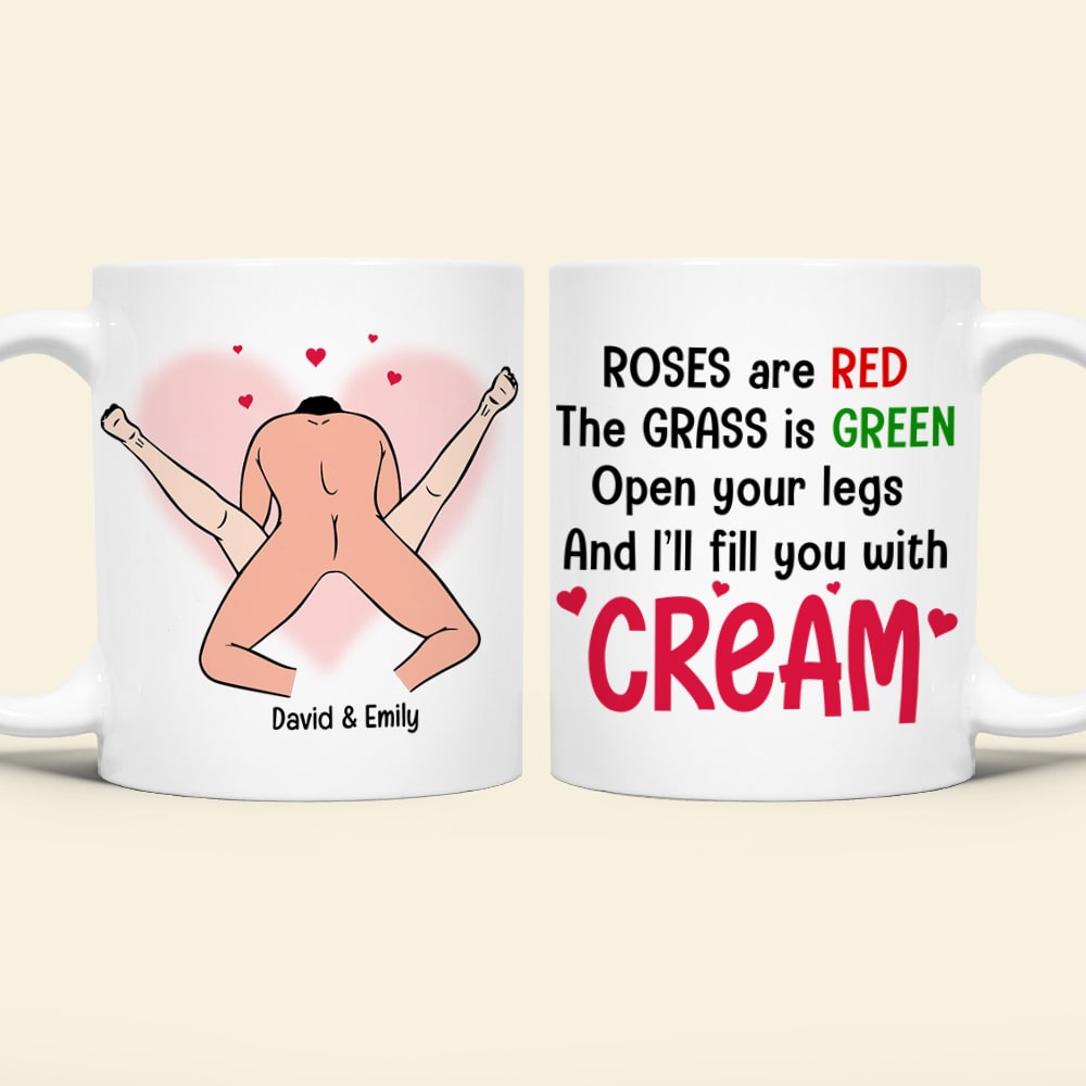Personalized Gifts For Couple Coffee Mug I'll Fill You With Cream