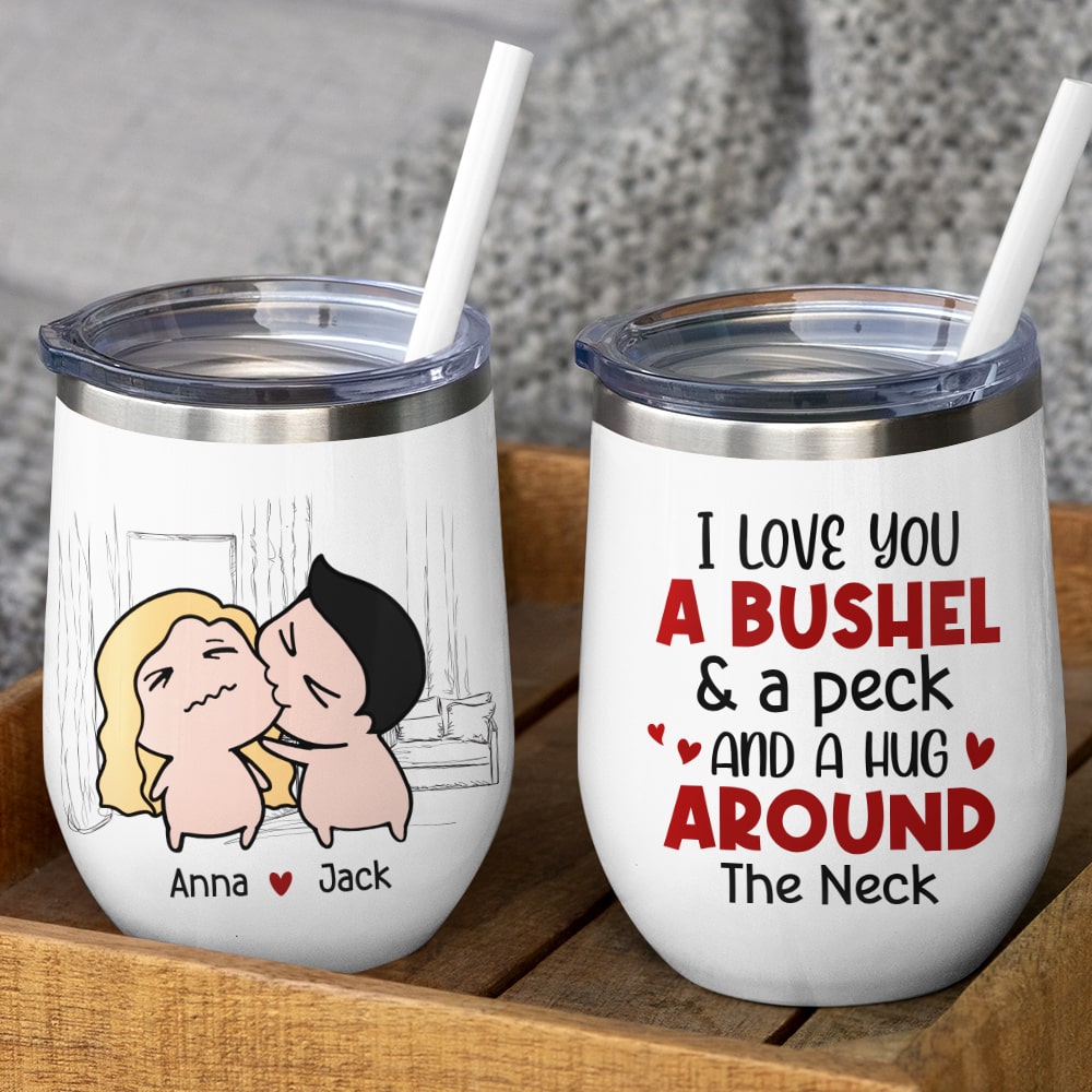 I Love You-Gift For Couple-Personalized Coffee Mug- Funny Couple