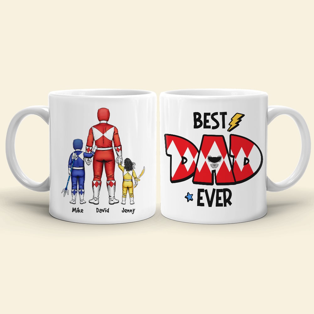Father, Best Dad Ever, Personalized Mug, Gifts For Dad, 03NAHU310523