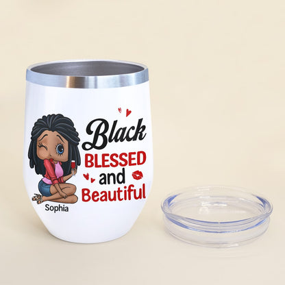 Can't Knock A Black Woman Off Personalized Coffee Mug 03HTTN270723HH-01