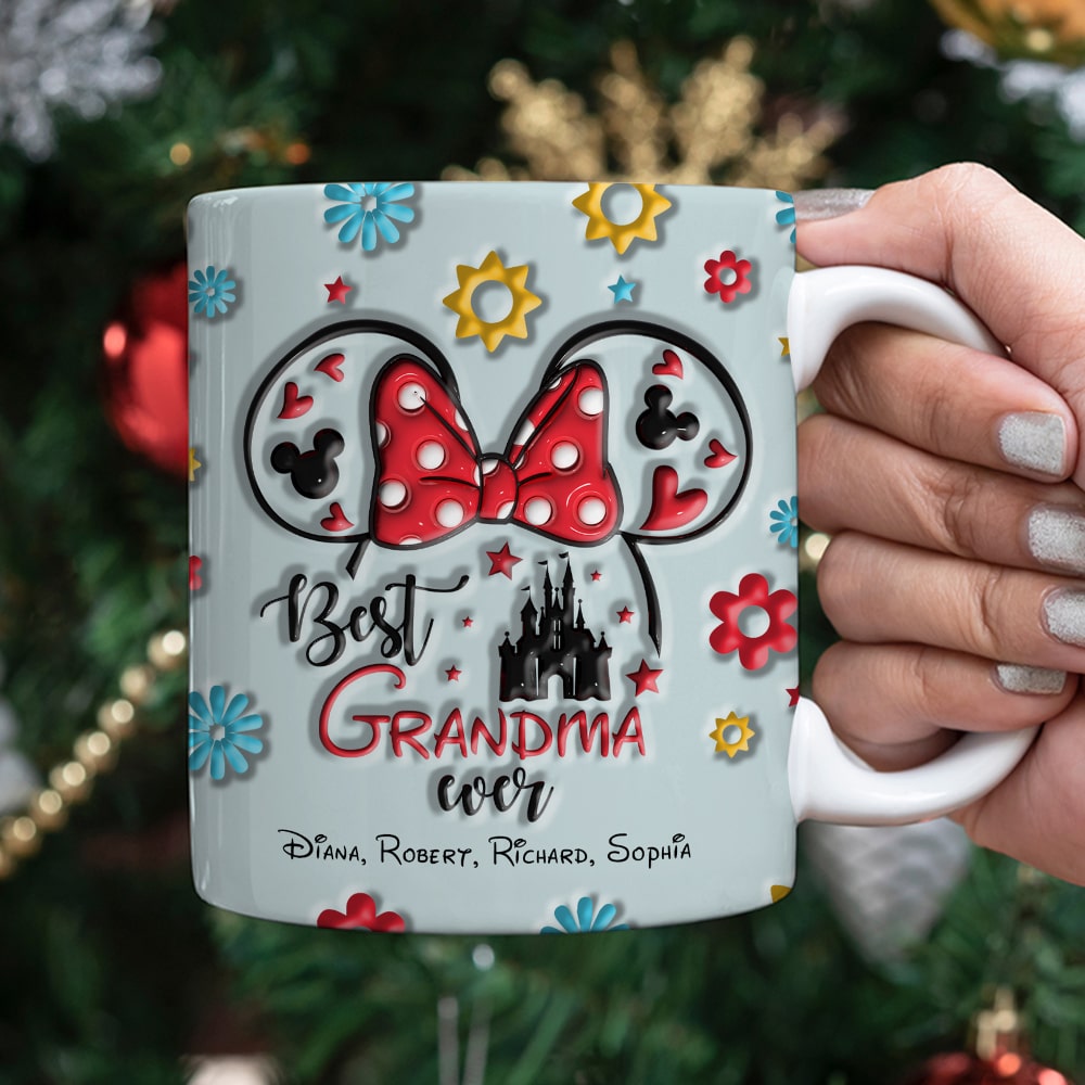 Best Grandma Ever-Personalized Coffee Mug-Gift For Grandma/ Gift For Mom-04qhqn271023