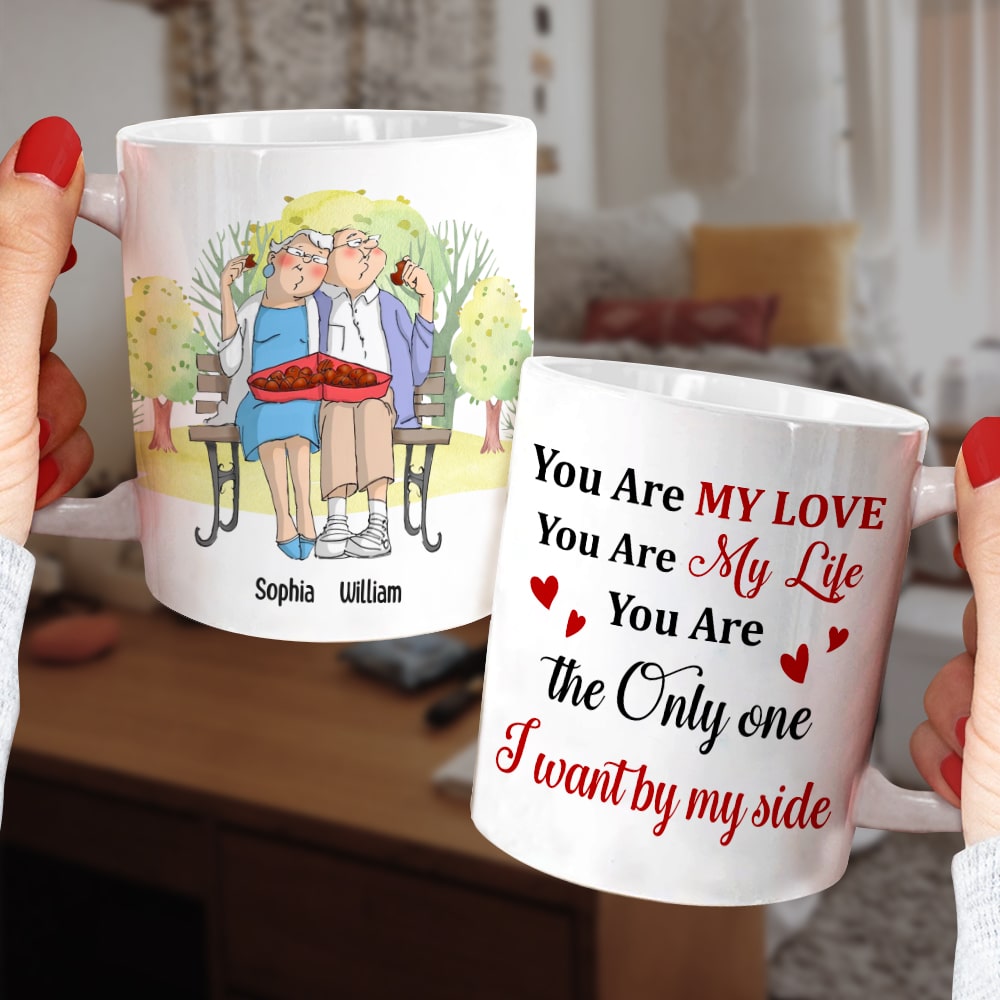Old Couple DR-WHM-02DNTN090123 Personalized Mug