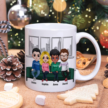 Being Your Coworker Seems Like Christmas Gift Enough Personalized Coffee Mug