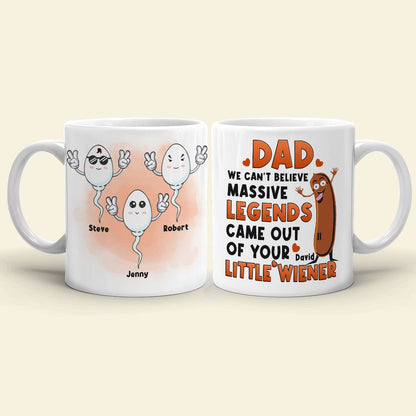 Father, The Best Dad, Personalized Mug, Gifts For Dad