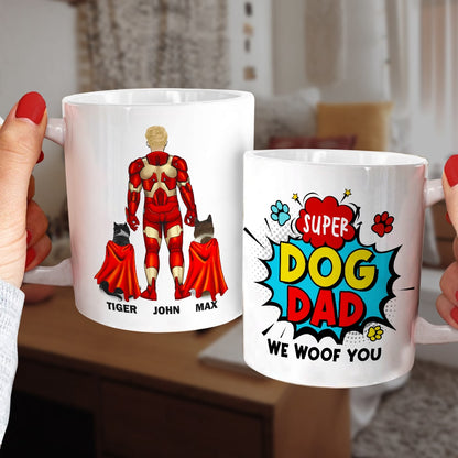 Dog Dad DR-WHM-03NATN210423TM-01 Personalized Coffee Mug