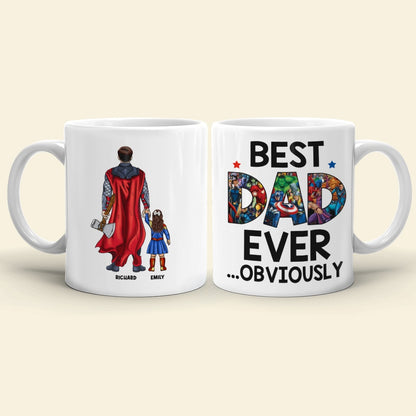 Best Dad Ever-Personalized Coffee Mug-Gift For Family-01qhqn161123tm