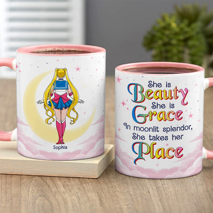 Personalized Gifts For Cartoon Lovers Coffee Mug She Takes Her Place 02toqn020324hh