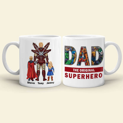 Father, Best Dad Ever, Personalized Mug, Gifts For Dad, 03HTPO180523TM