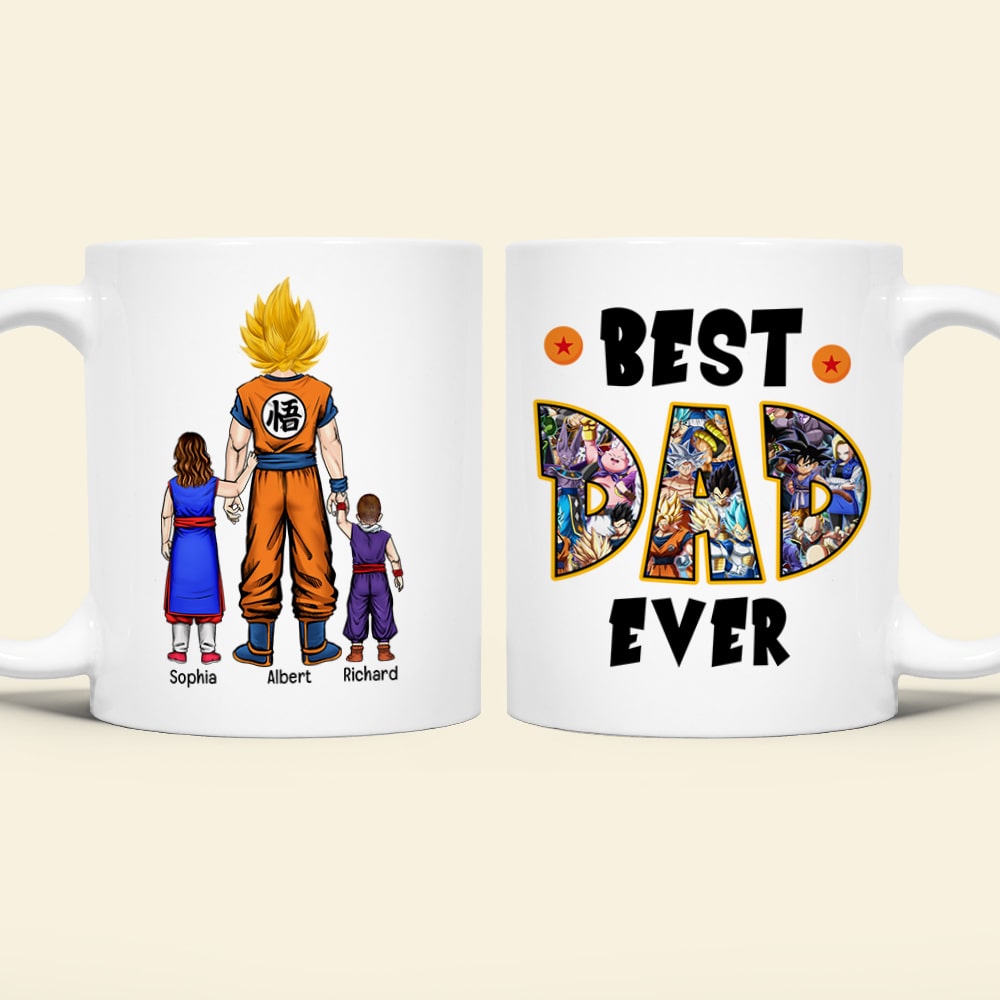 Personalized Gifts For Father Coffee Mug Best Dad Ever 01QHQN200324HH