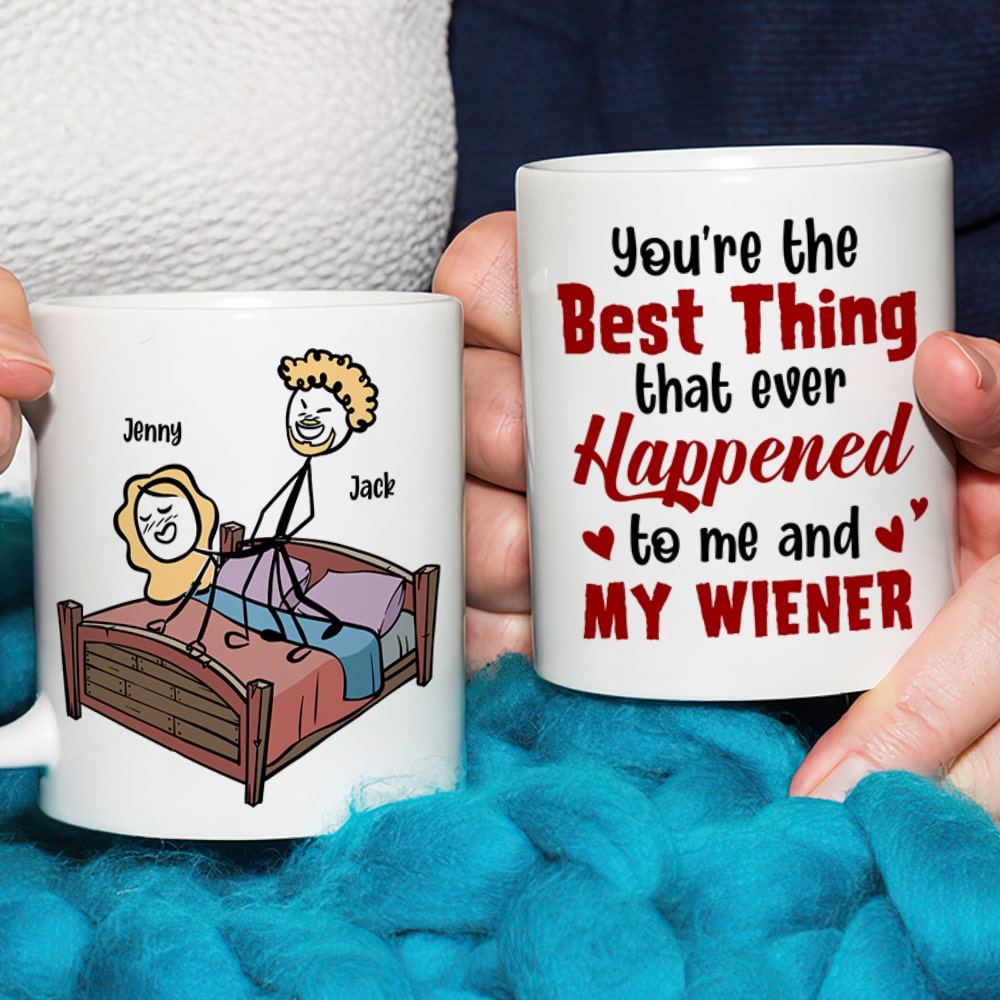Couple, You're The Best Thing That Ever Happened To Me, Personalized Mug, Couple Mug