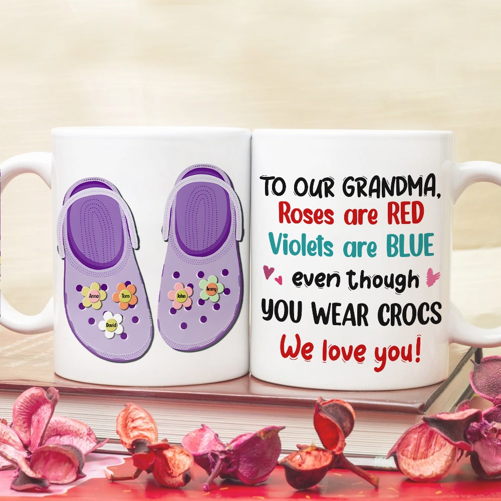 We Love You Personalized Grandma Coffee Mug 05PGTN260723
