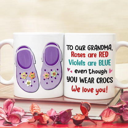We Love You Personalized Grandma Coffee Mug 05PGTN260723