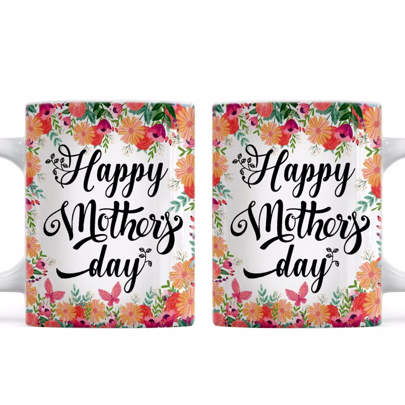 Happy Mother's Day Floral Gift For Mom Mug