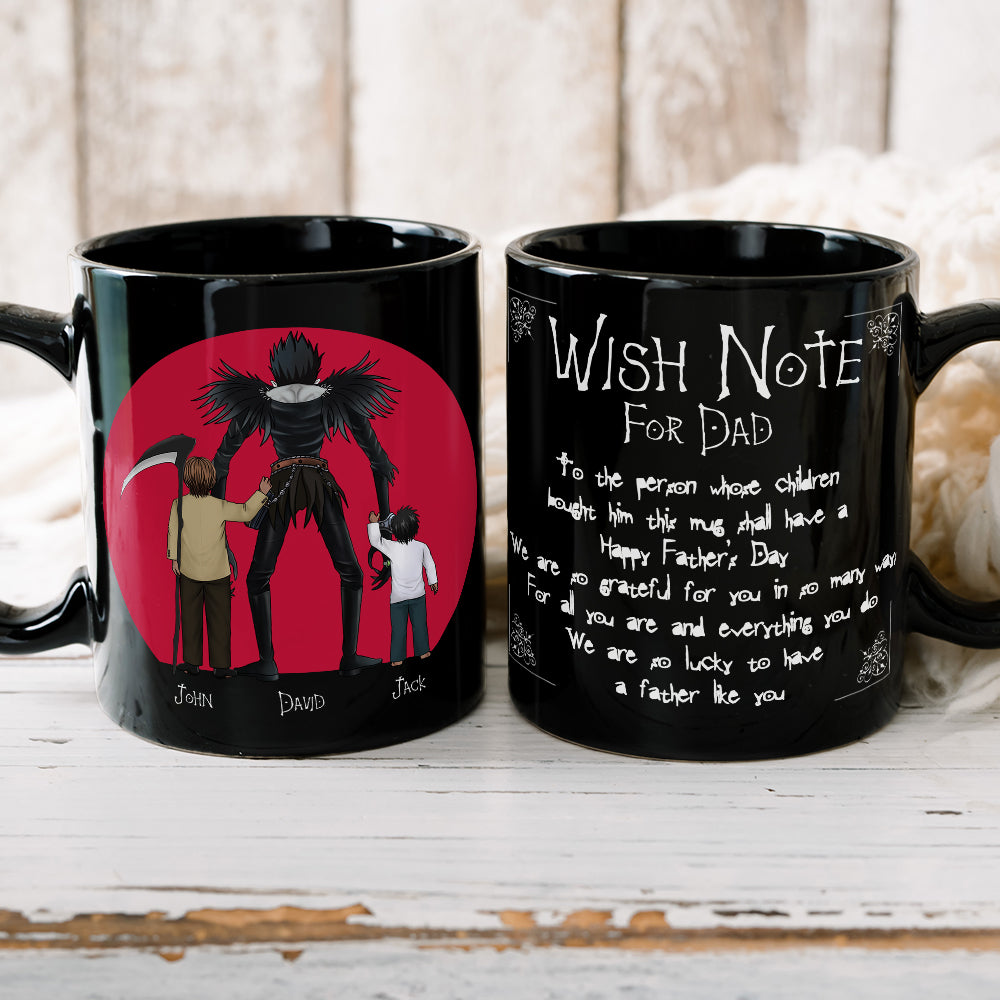 Personalized Gifts For Dad Coffee Mug Wish Note For Dad 032httn270224hg