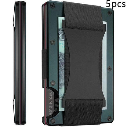 Carbon Fiber Wallet - Rfid Blocking Metal Card Holder