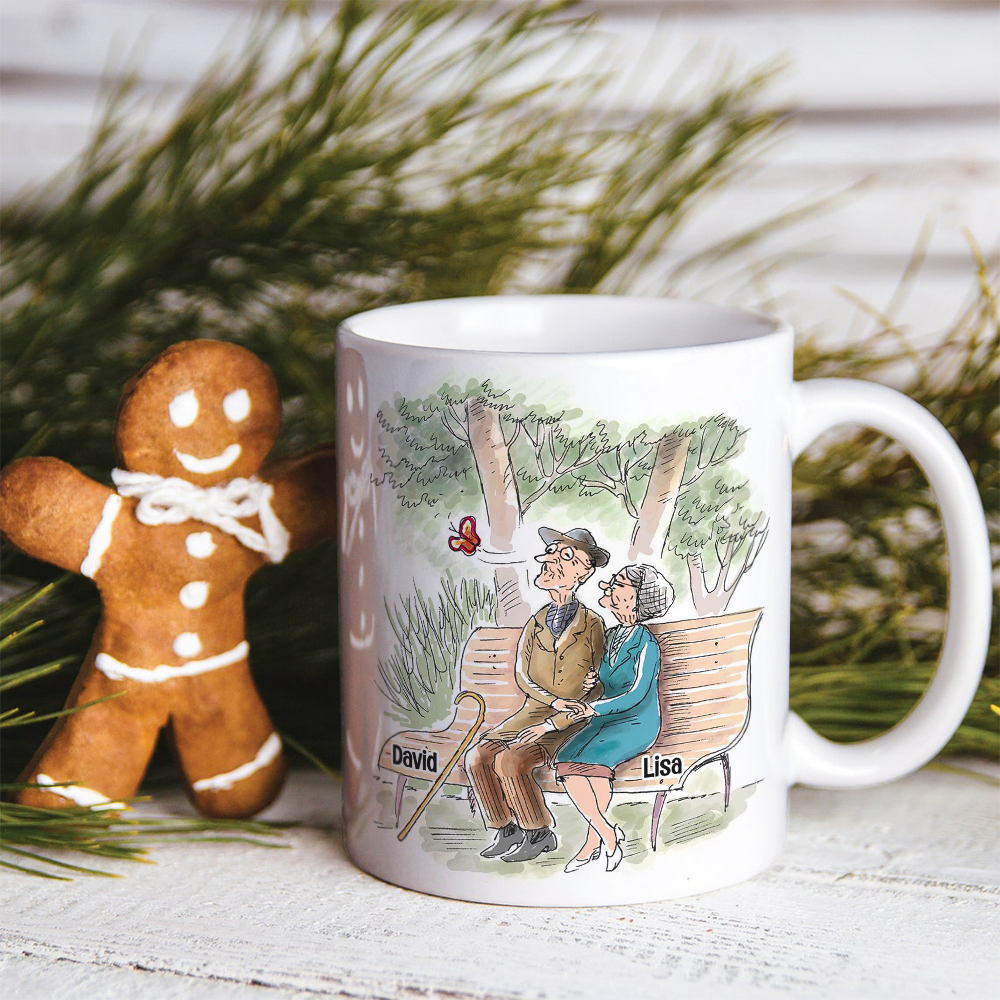 No Matter How Old You Get Never Stop Saying "I Love You", Personalized White Mug