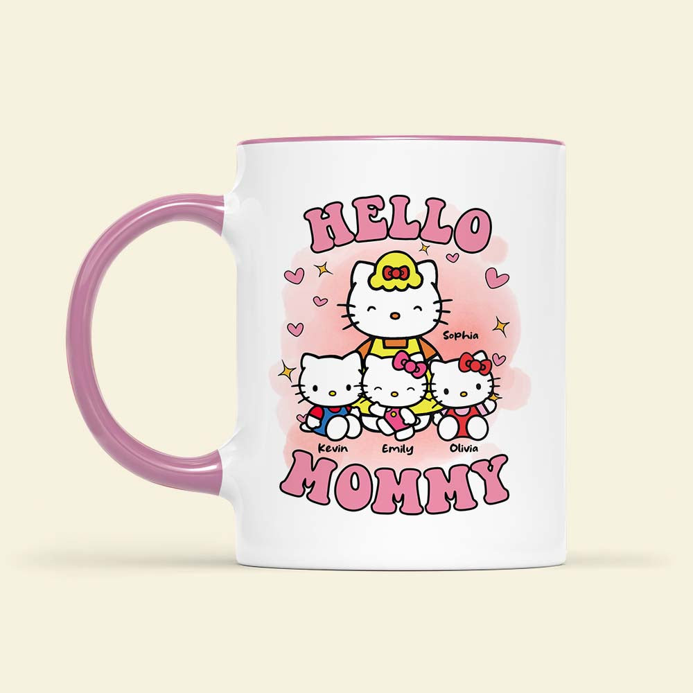 Personalized Gifts For Mom Coffee Mug Hello Mommy 03KADT040324