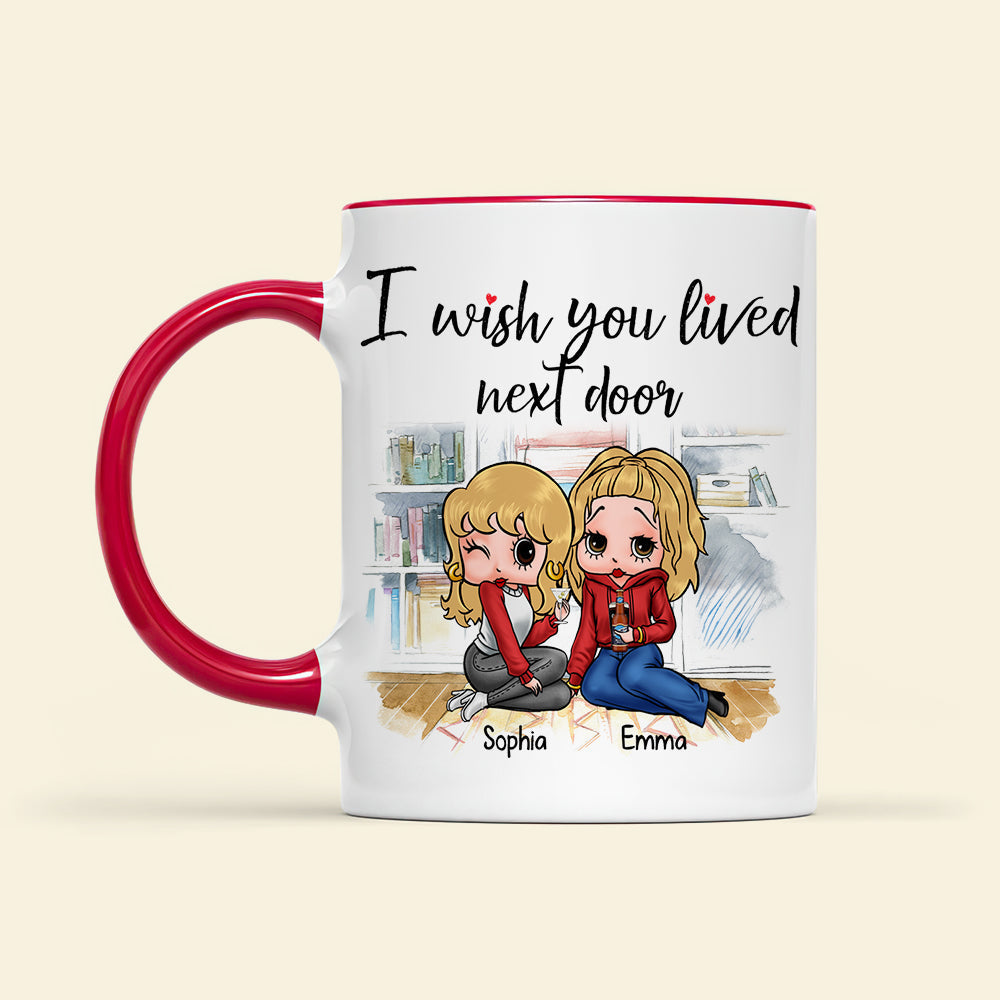 Personalized Gifts For Besties Coffee Mug, Long Distance Friendship 03nadc230724hh