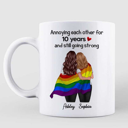 LGBT Couples Annoying Each Other And Still Going Strong Personalized Mug