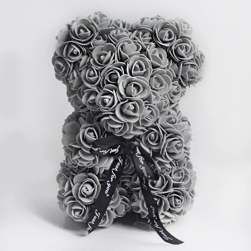 Valentine Foam Forever Rose Teddy Bear