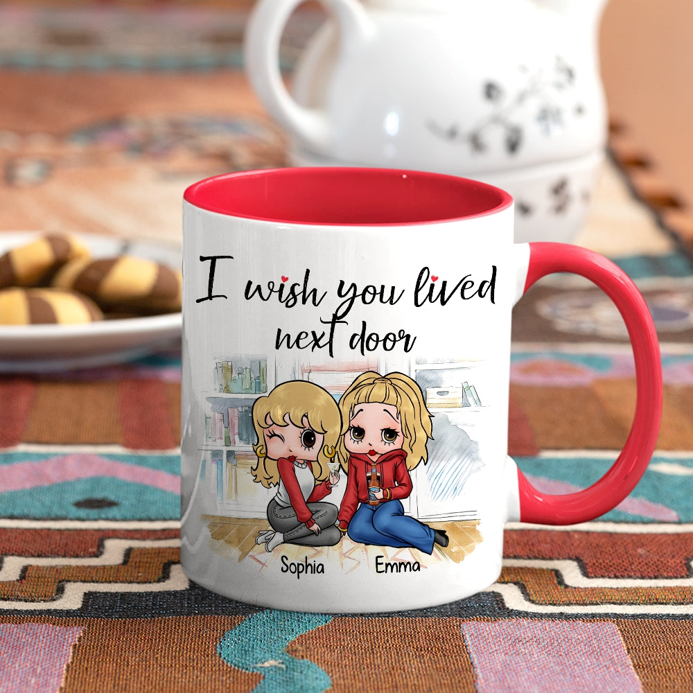 Personalized Gifts For Besties Coffee Mug, Long Distance Friendship 03nadc230724hh