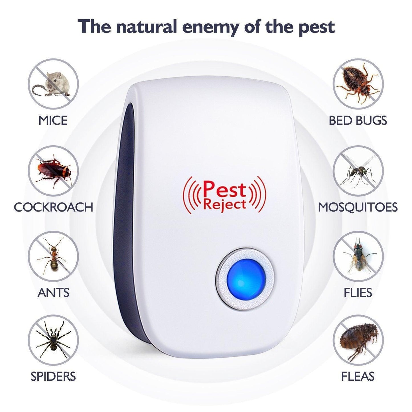 Ultrasonic Electronic Mosquito Repeller