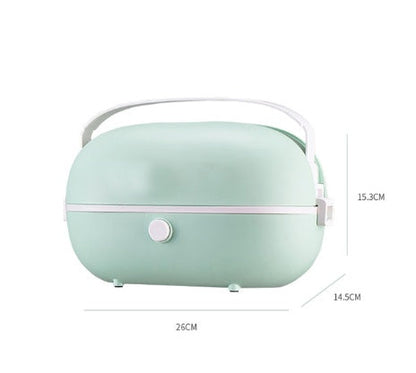 Portable Cooking Electric Lunch Box Stainless Steel
