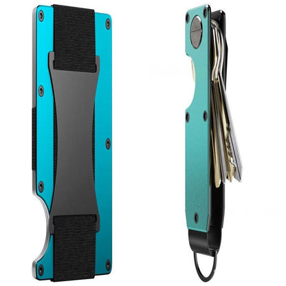 Carbon Fiber Wallet - Rfid Blocking Metal Card Holder