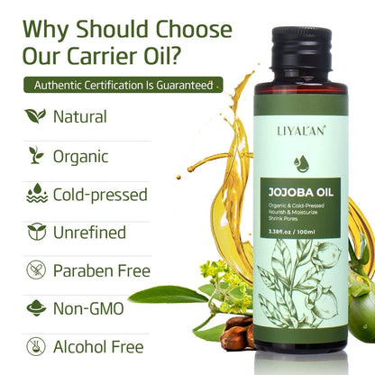 Jojoba Oil Pure Oil For Skin & Hair Care | Moisturizing & Nourishing