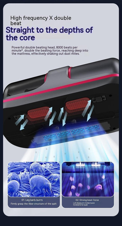 Bed Vacuum Cleaner Wireless Uv Sterilization