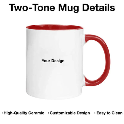 Personalized Mug for Pet Parent - Christmas Cartoon Pups, Custom Quote, Cozy Holiday Cheer, a unique gift for Dog Mom or Dad
