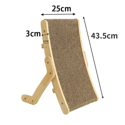 Tilting Cat Scratcher Bed