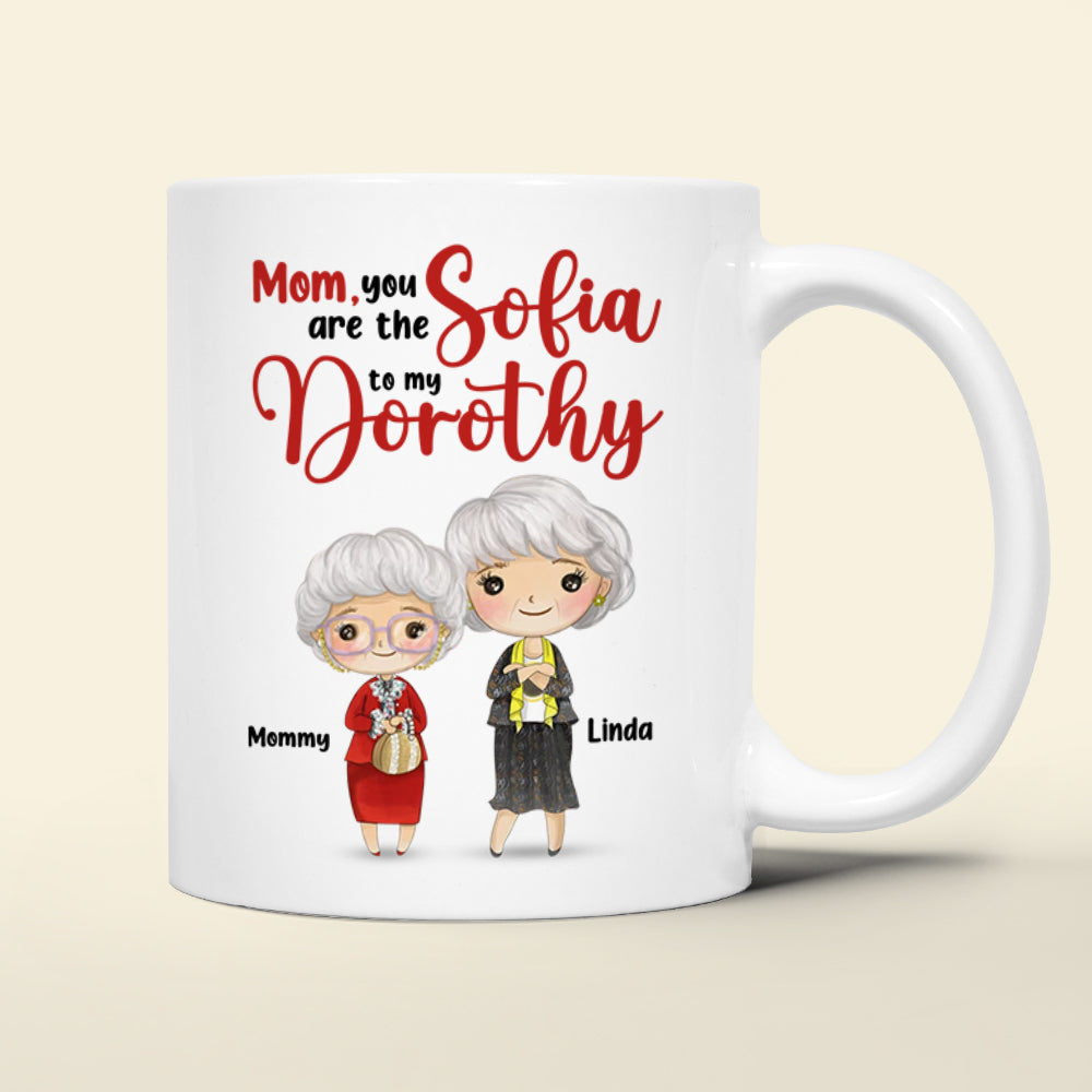 Funny Mother And Daughter 07HUDT280323 Personalized Coffee Mug, Gift For Mama