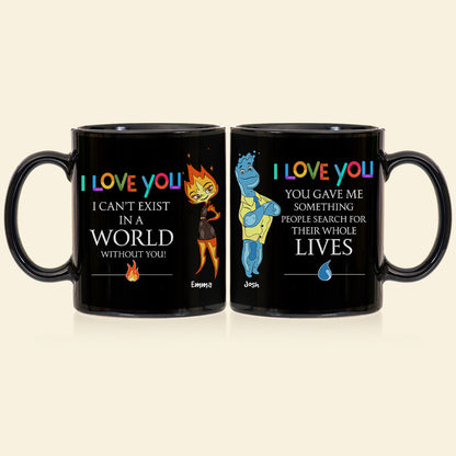 I Love You, Personalized Couple Mug 01HTHN280623