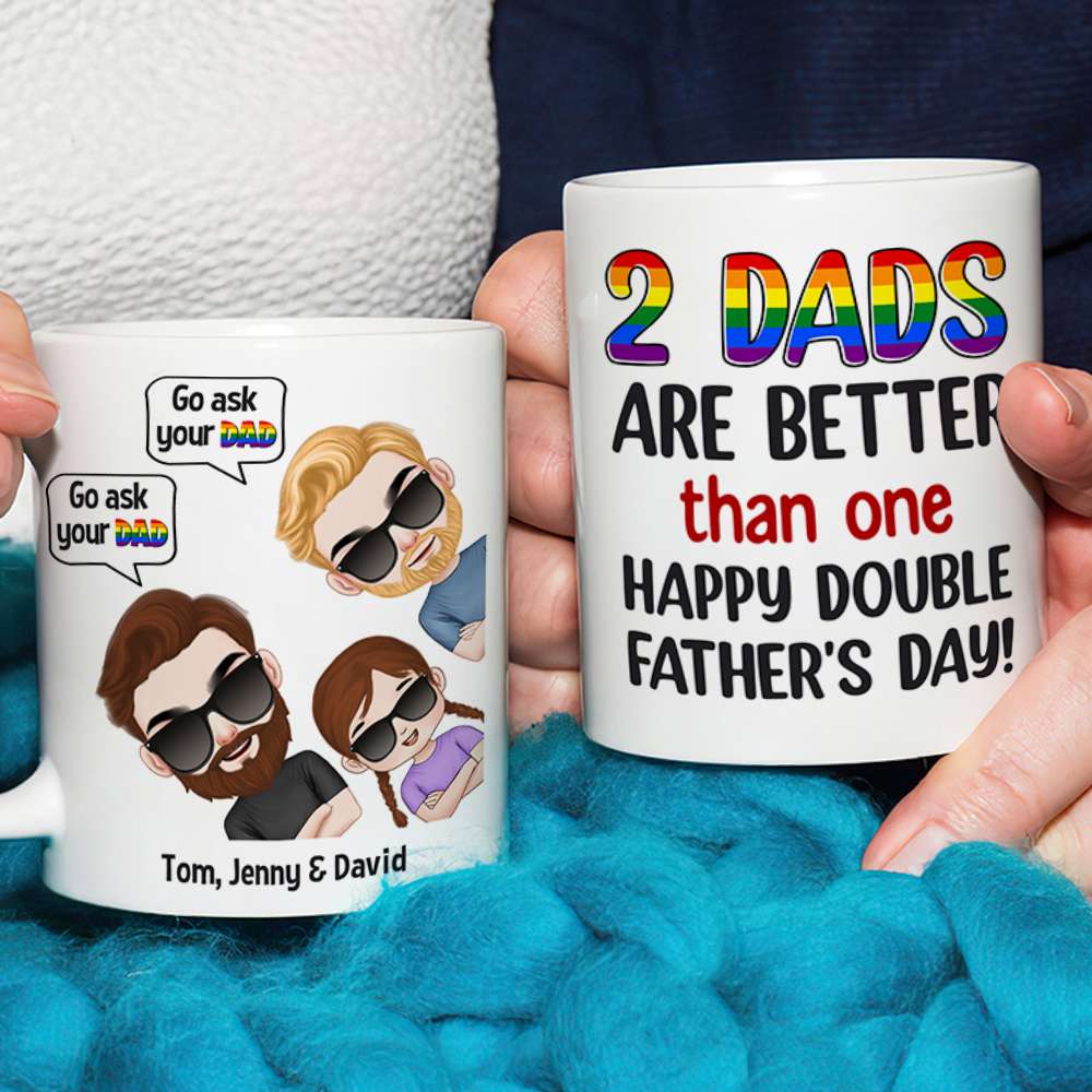 Go Ask Your Dad 01DNTN070623HH Personalized Family Mug