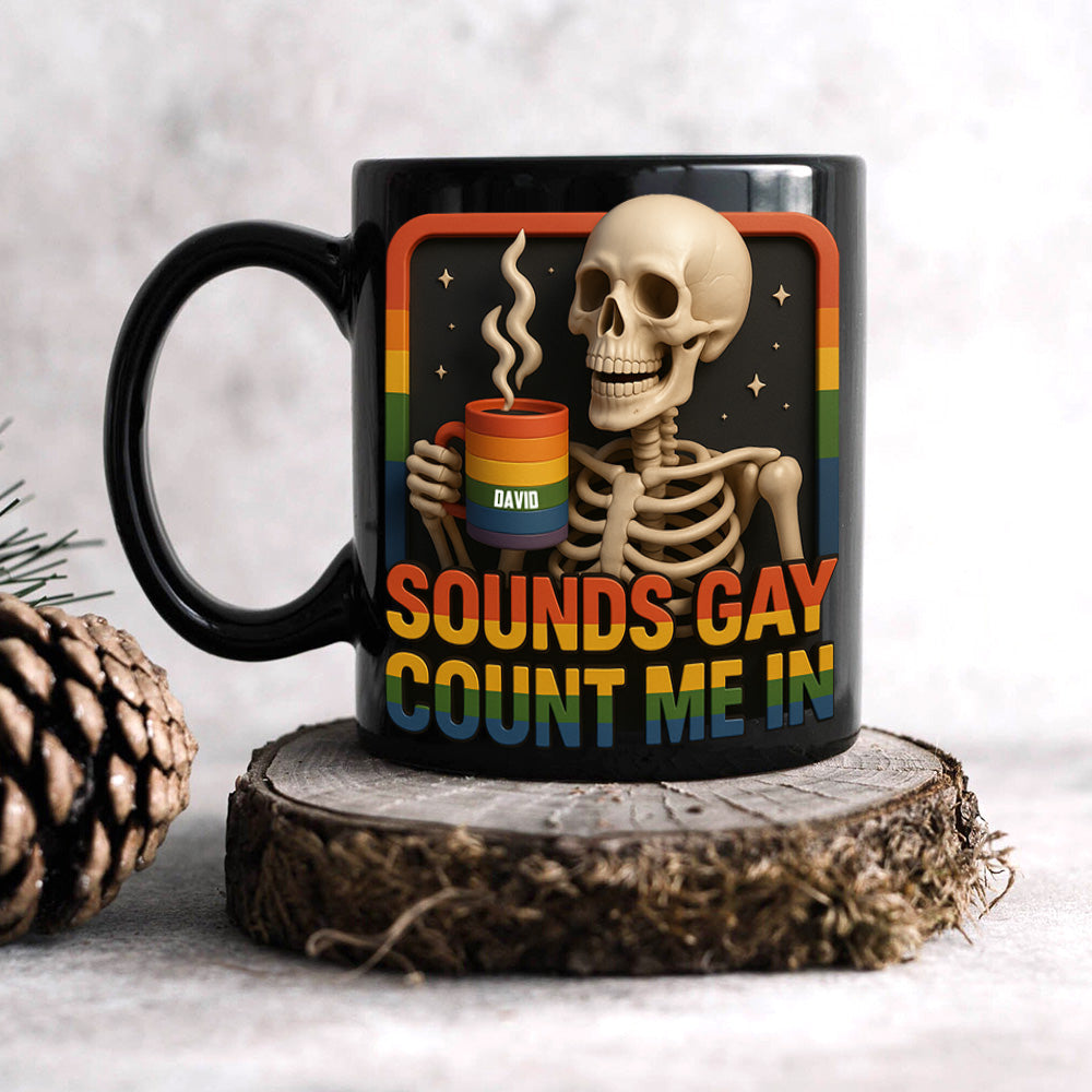 Skeleton LGBT Mug - Personalized Gifts For LGBT 02totn310525