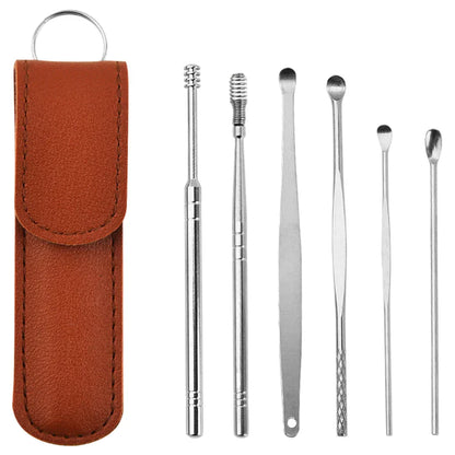 Spring Earwax Cleaner Tool Set