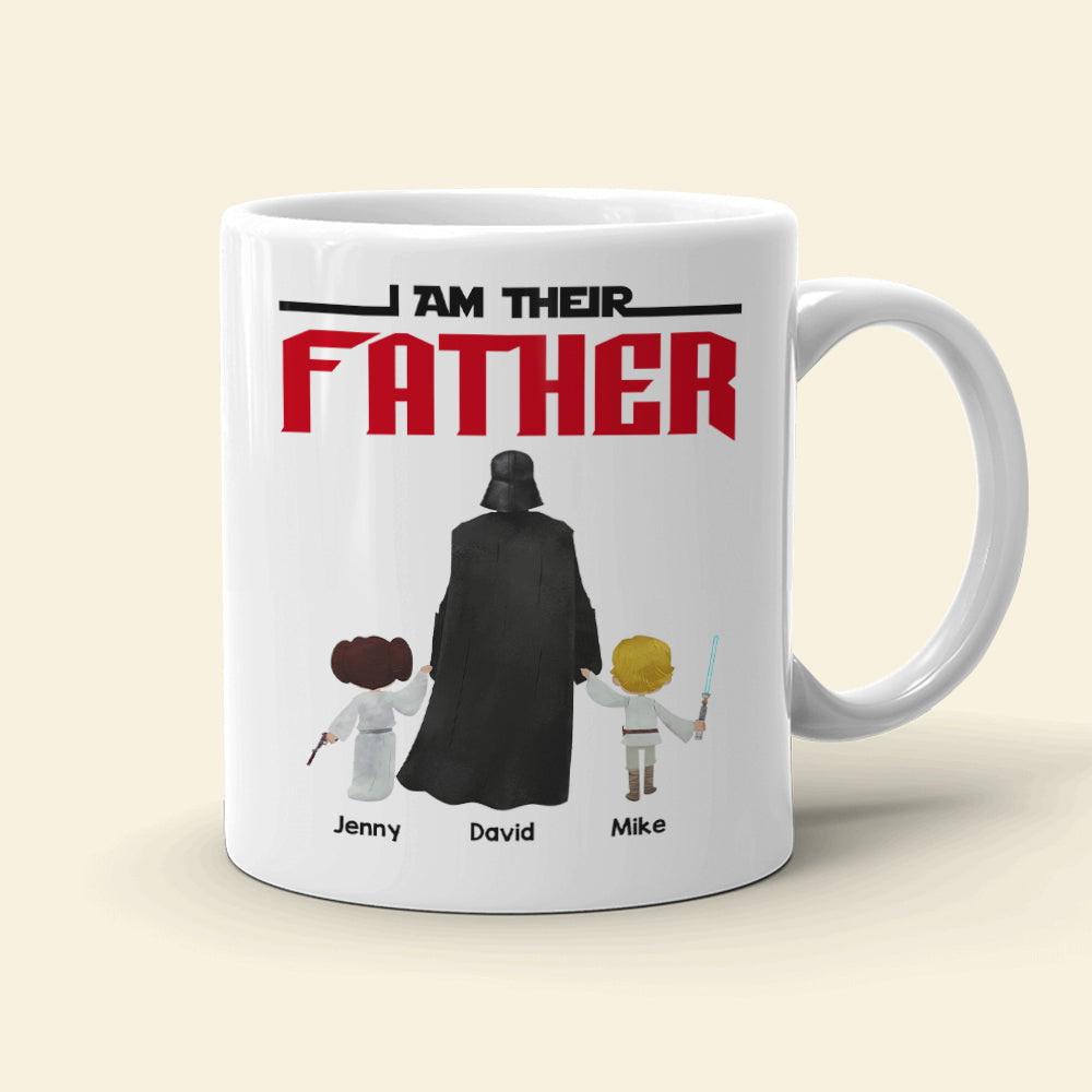 I Am Their Father 03HUHN090623 Personalized Family Coffee Mug Gift