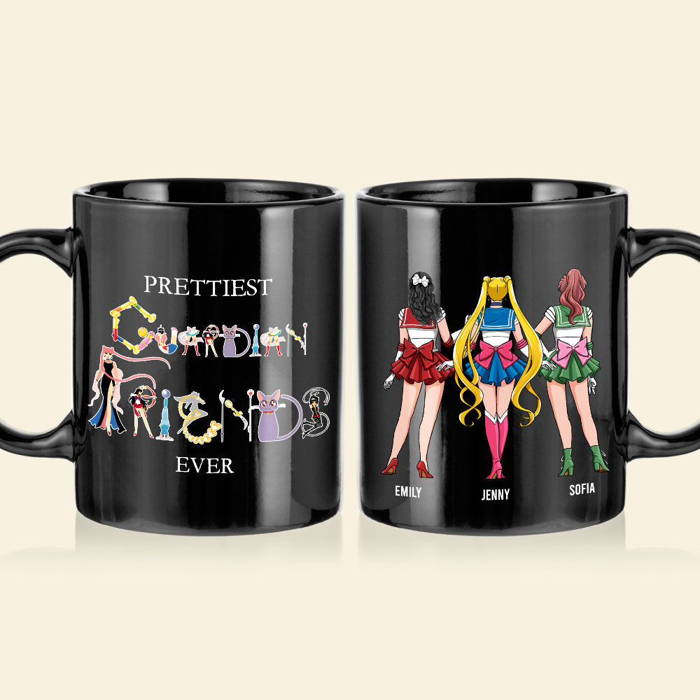 Personalized Gifts For Friends Coffee Mug Prettiest Guardian Friends Ever 01OHMH220224HH