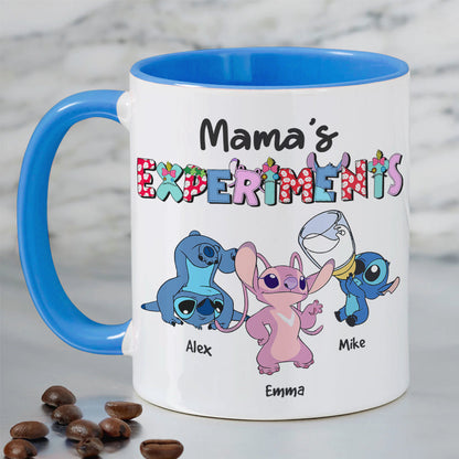 Personalized Gifts For Mom Coffee Mug Mama's Experiments 06QHPU040424