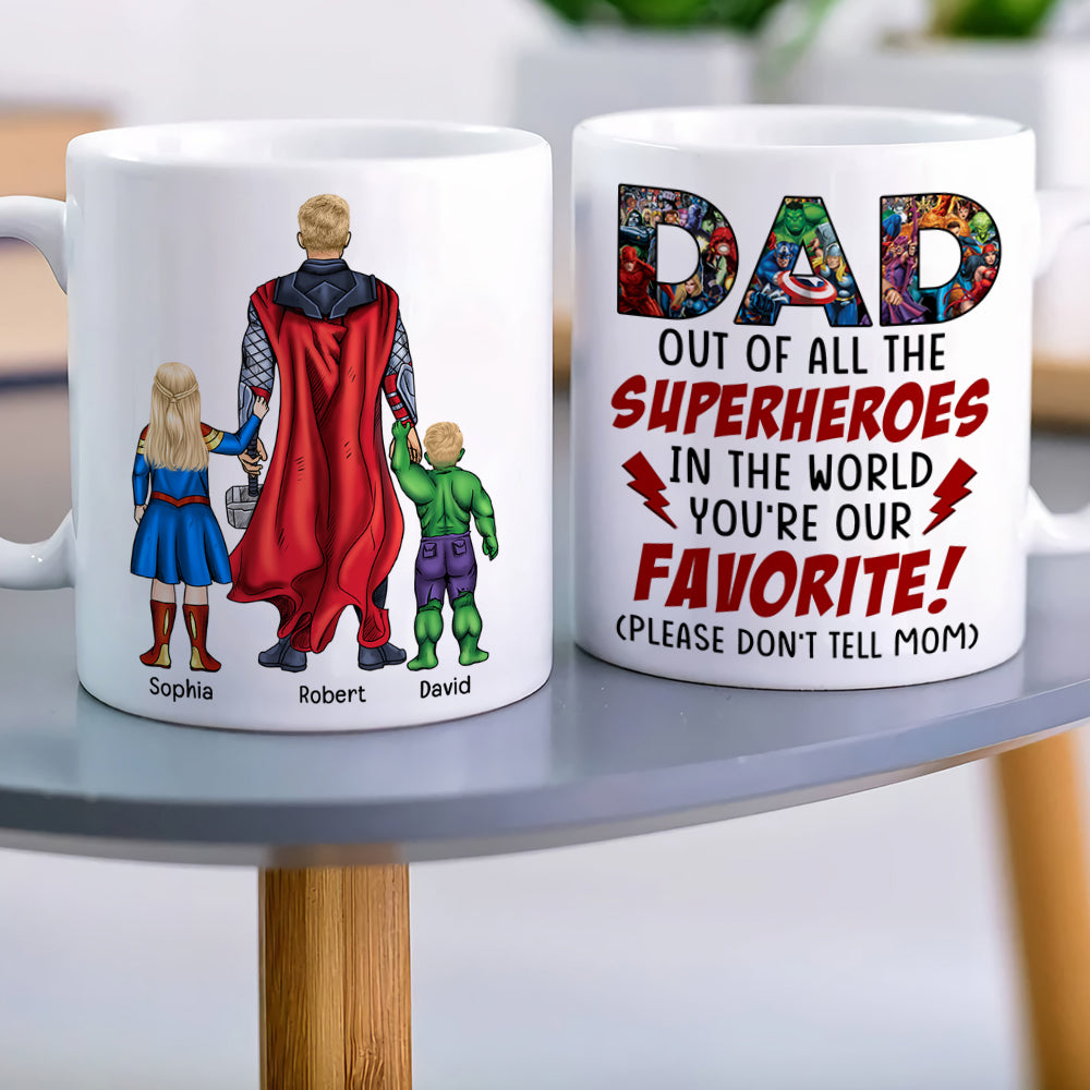 Father's Day DR-WHM-01dnqn2804tm Personalized Coffee Mug