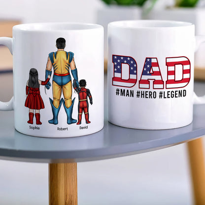 The Legend Dad Personalized Coffee Mug DR-WHM-04dnqn040523TM