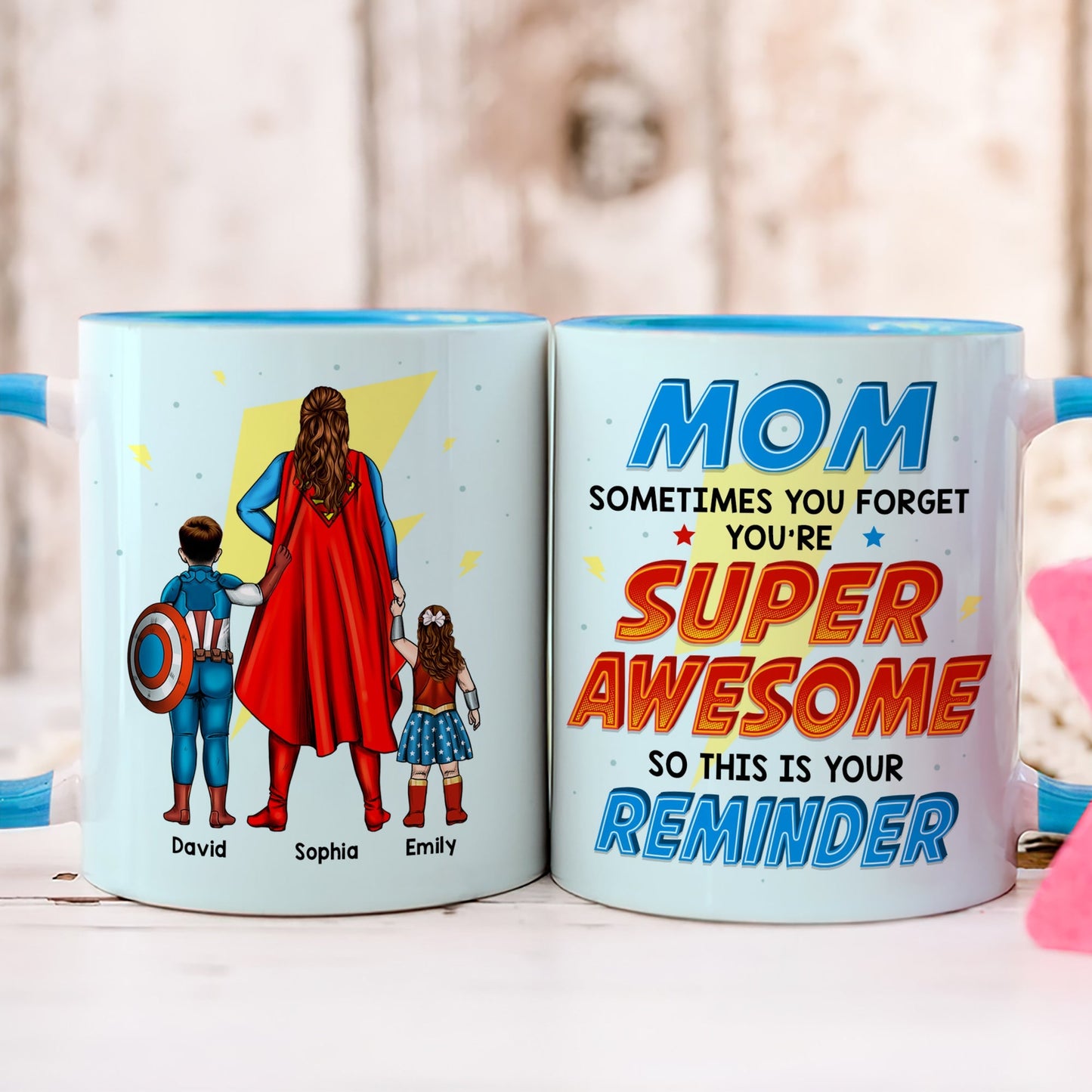 Personalized Gifts For Mom Coffee Mug Super Awesome Reminder 03qhqn060424pa Mother's Day