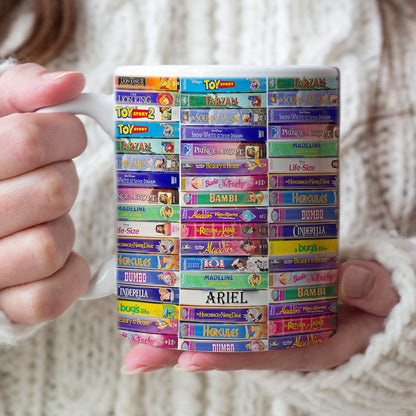 Personalized Gifts For Movie Lover Coffee Mug Movie Videotape 01OHLU230125