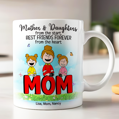 Personalized Gifts For Mom Coffee Mug 03topu040225 Best Friends Forever