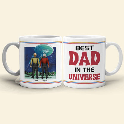Space Best Dad In The Universe Personalized Coffee Mug DR-WHM-05dnhn190523hh