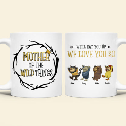 Personalized Gifts For Mom Coffee Mug Mother Of The Wild Things 02NAHN270324