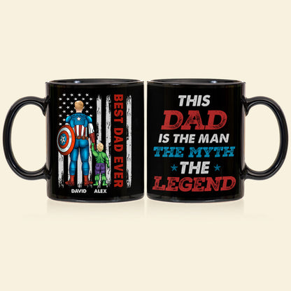Father's Day Personalized Mug 06DNHN270423TM Gift For Dad